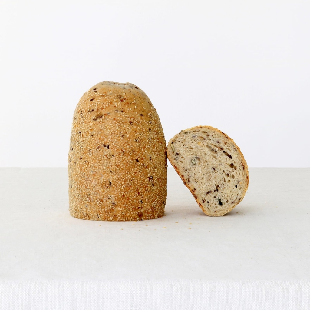 Fresh Artisan Four Seeded Sourdough Loaf